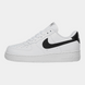 Кросівки Nike Air Force 1 White Black Logo 05824-Білий-36 фото 1