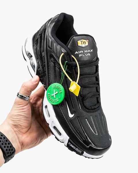 Кросівки Nike Air Max Plus 3 Black\White 04721-Чорний-39 фото