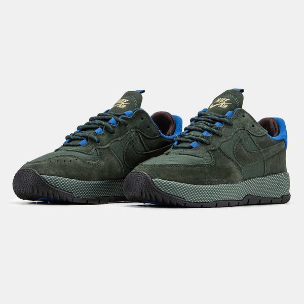 Кросівки Nike Air Force 1 Wild Green Blue 14898-Хакі-44 фото