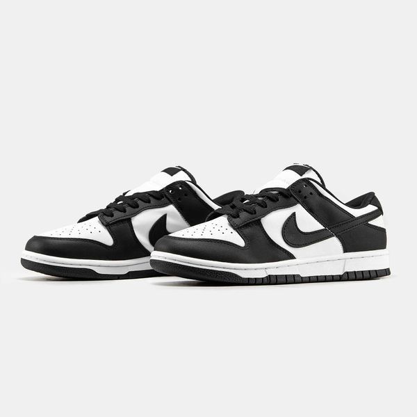 Кросівки Nike SB Dunk Low White Black 06183-Чорний-37 фото