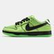 Кросівки Nike SB Dunk "Powerpuff Girls - Buttercup" 14823-Зелений-36 фото 1