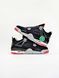 Кросівки Jordan Retro 4 Black Red Grey 01718-Чорний-44 фото 3