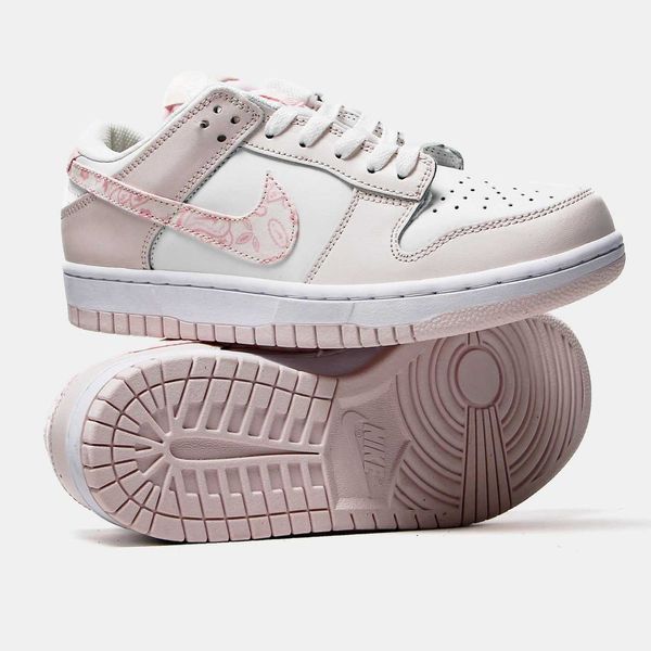 Кросівки Nike SB Dunk Low Pink White 13183-Рожевий-36 фото