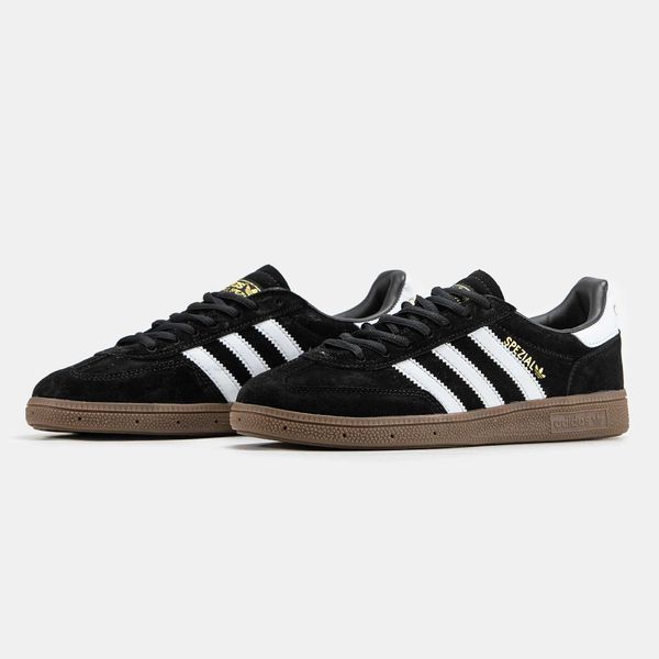 Кросівки Adidas Spezial Black White Brown 10843-Чорний-44 фото
