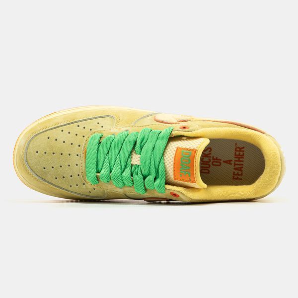 Кросівки Nike Air Force 1 DOAF Oregon "Duck or Egg" 24170-Жовтий-42 фото