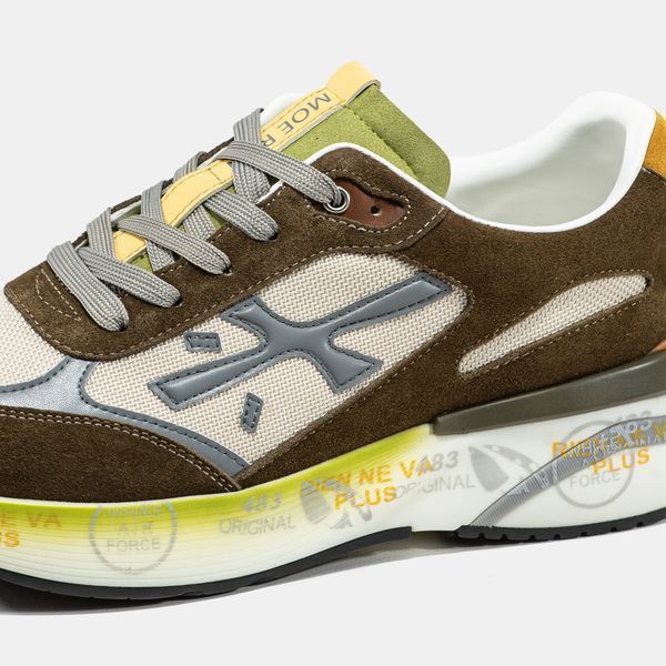 Кросівки Premiata Moerun Brown Beige 23648-Мультиколір-40 фото