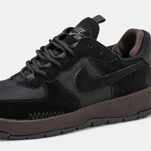 Кросівки Nike Air Force 1 Wild Black 14602-Чорний-36 фото