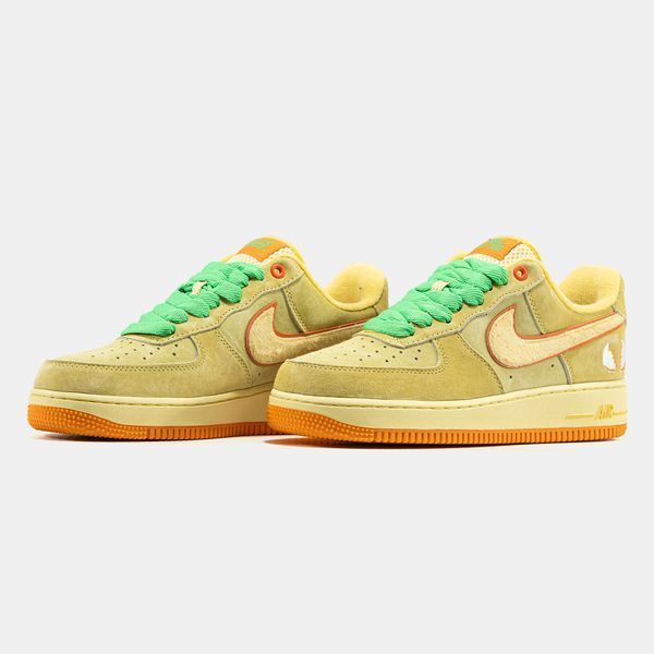 Кросівки Nike Air Force 1 DOAF Oregon "Duck or Egg" 24170-Жовтий-42 фото