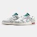 Кросівки Nike SB Dunk Low Off-White Lot 25 of 50 12031-Сірий-36 фото 3