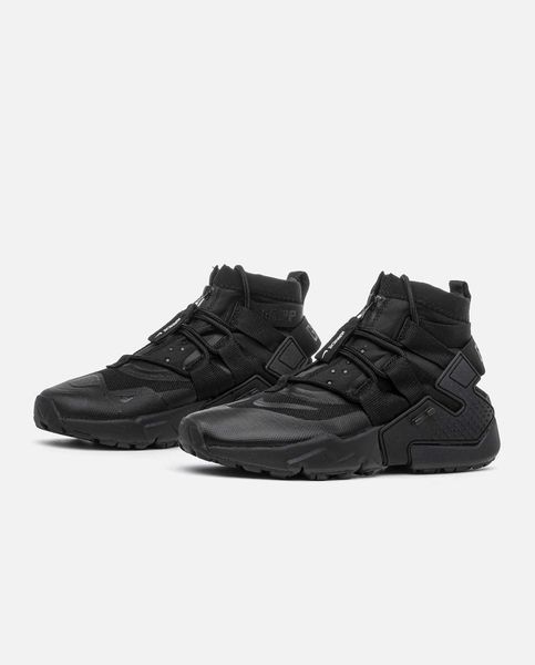 Кросівки Nike Huarache Gripp Triple Black 01598-Чорний-36 фото