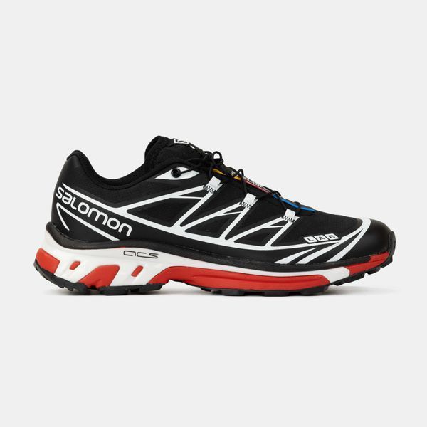 Кросівки Salomon XT-6 Adv Black Red White LAB 14188-Чорний-36 фото