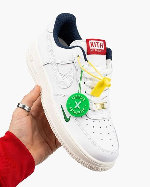 Кросівки Nike Force Kith x Nike Air Force 1 05847-Білий-36 фото