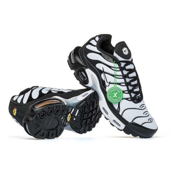 Кросівки Nike Air Max Plus TN White/Black 02096-Білий-36 фото