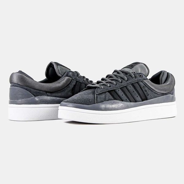 Кросівки Adidas Campus x Bad Bunny Graphite 12935-Сірий-36 фото