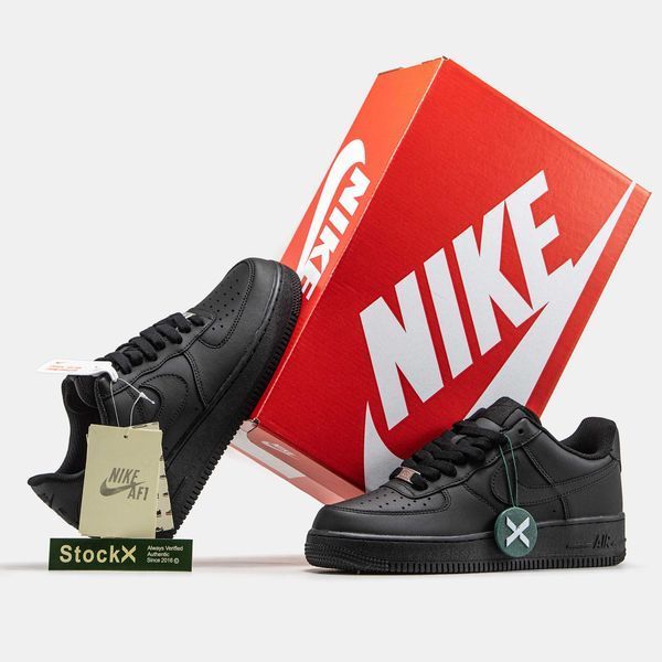 Кросівки Nike Air Force 1 Classic Black 00828-Чорний-36 фото