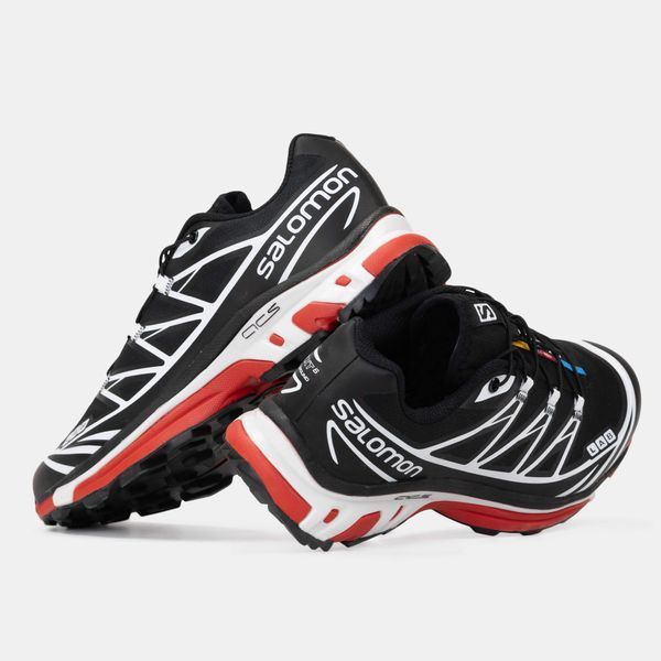 Кросівки Salomon XT-6 Adv Black Red White LAB 14188-Чорний-38 фото