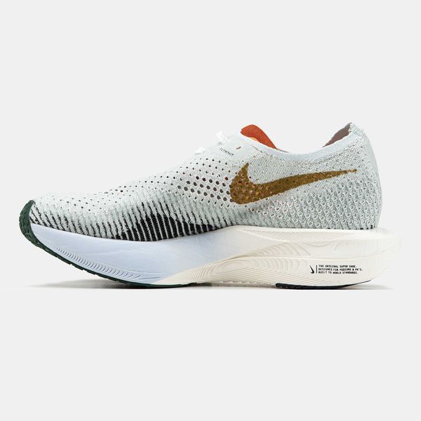Кросівки Nike Air ZoomX VaporfLy 3 Grey Orange White 17756-Сірий-36 фото