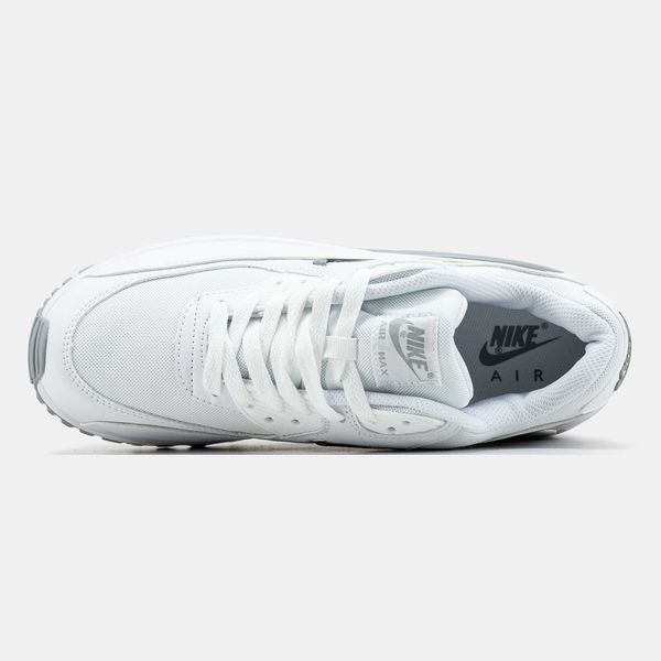 Кросівки Nike Air Max 90 White Grey 17728-Білий-42 фото