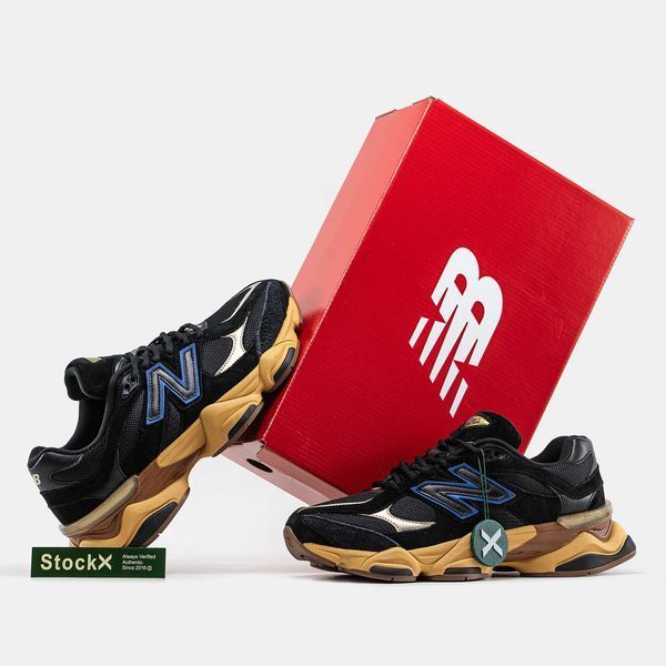 Кросівки New Balance 9060 Black Royal Gum 16632-Чорний-36 фото