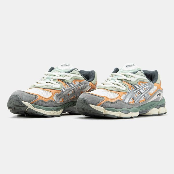 Кросівки Asics Gel-NYC White Orange Green Grey 17712-Мультиколір-36 фото
