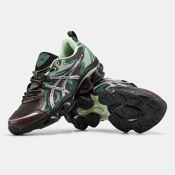 Кросівки Asics Gel-Quantum Kinetic Green Brown Black 15689-Мультиколір-36 фото