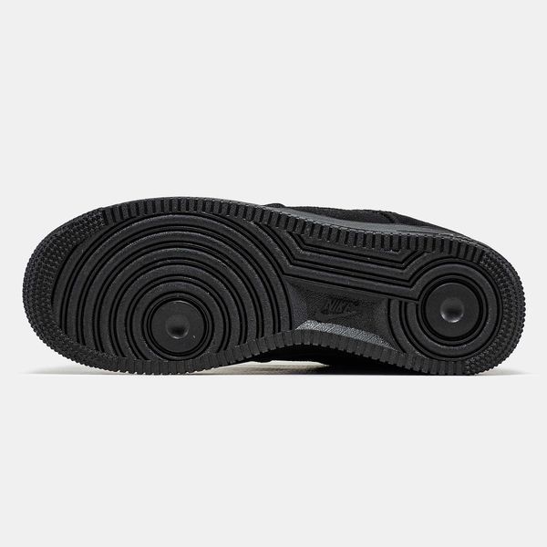 Кросівки Nike Air Force 1 Low Black x Stussy 05914-Чорний-36 фото