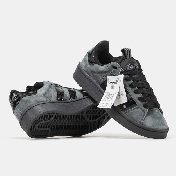 Кросівки Adidas Campus Dark Grey Black 13344-Сірий-44 фото