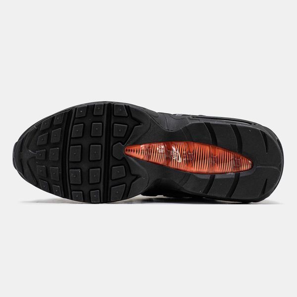 Кросівки Nike Air Max 95 Black Grey Orange 17867-Чорний-36 фото