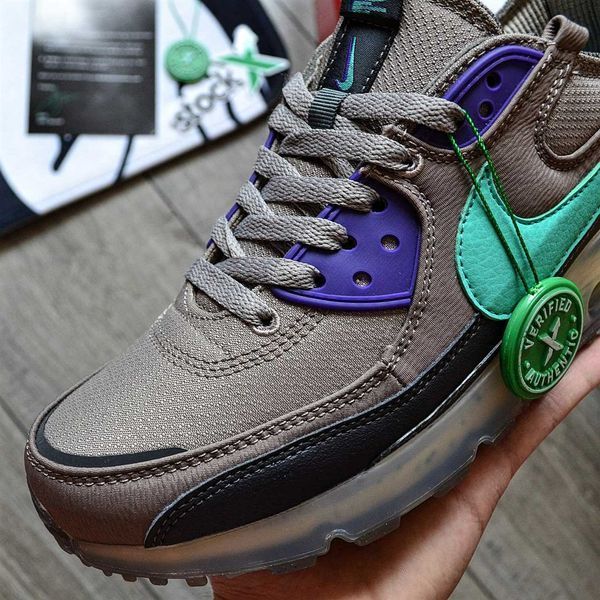 Кросівки Nike Air Max 90 Terrascape Beige Black Mint 11037-Мультиколір-36 фото
