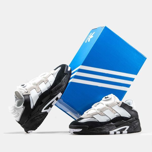 Кросівки Adidas Niteball Black White 07768-Чорний-36 фото