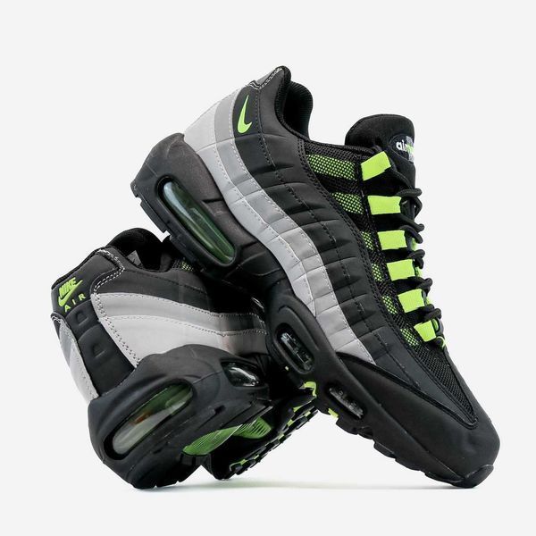 Кросівки Nike Air Max 95 Black Grey Green 16215-Мультиколір-36 фото