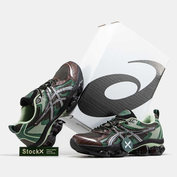Кросівки Asics Gel-Quantum Kinetic Green Brown Black 15689-Мультиколір-41 фото