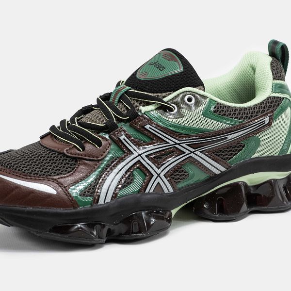 Кросівки Asics Gel-Quantum Kinetic Green Brown Black 15689-Мультиколір-41 фото