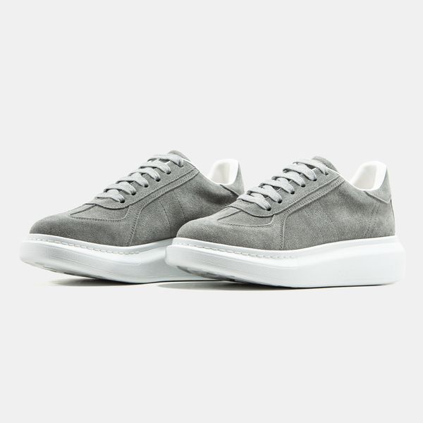 Кросівки Alexander McQueen Grey White 24229-Сірий-36 фото