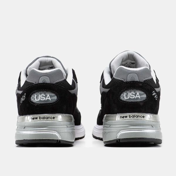Кросівки New Balance 993 Black Grey White 11027-Чорний-40 фото