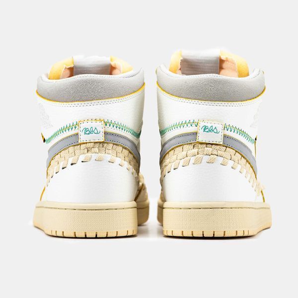 Кросівки Nike Air Jordan 1 Retro x Union L.A White Beige Grey 14813-Бежевий-42 фото