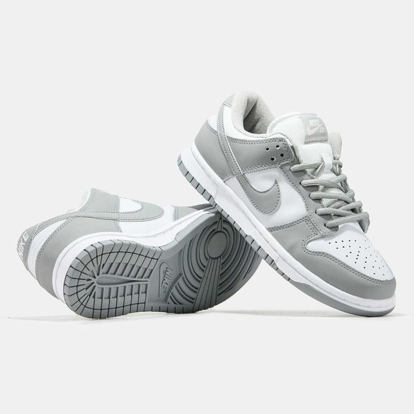 Кросівки Nike SB Dunk Low White Grey 11155-Сірий-36 фото