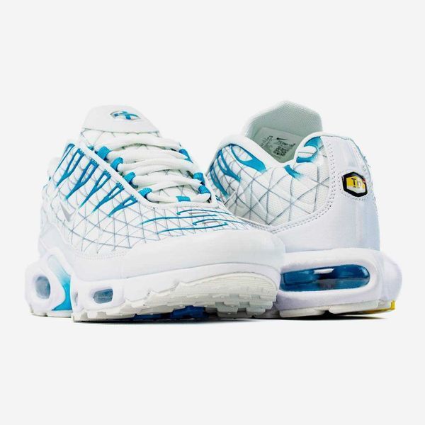 Кросівки Nike Air Max TN Plus White Blue 14081-Білий-36 фото