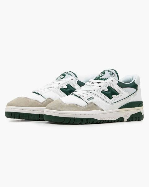 Кросівки New Balance 550 White Green 07130-Білий-36 фото