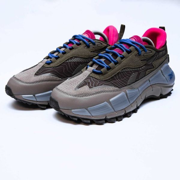 Кросівки Reebok Zig Kinetica 2.5 Edge Grey BeIge Blue Pink 14723-Мультиколір-42 фото