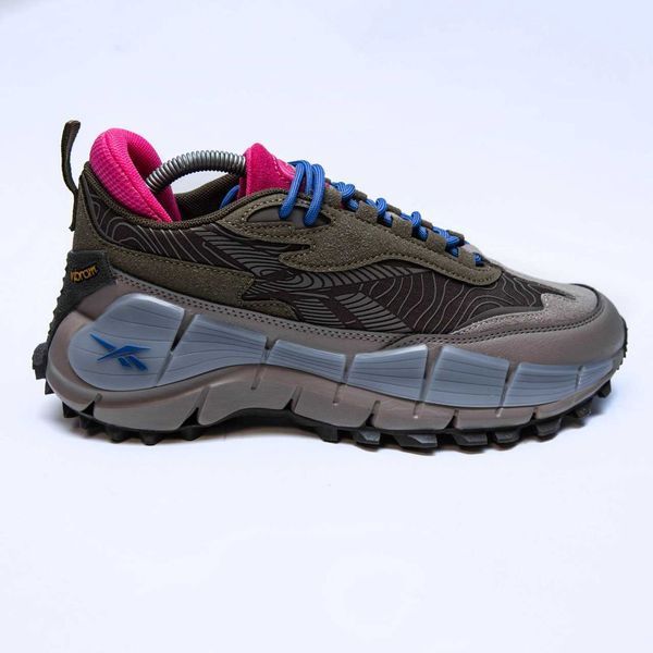 Кросівки Reebok Zig Kinetica 2.5 Edge Grey BeIge Blue Pink 14723-Мультиколір-42 фото