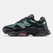 Кросівки New Balance 9060 x Mowalola Burglarwear Black Teal Pink 12233-Чорний-41 фото 1