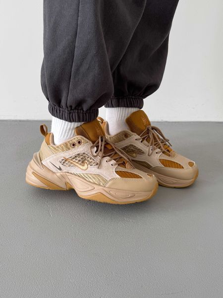 Кросівки Nike M2K Tekno Linen & Wheat & Ale Brown 01895-Коричневий-36 фото