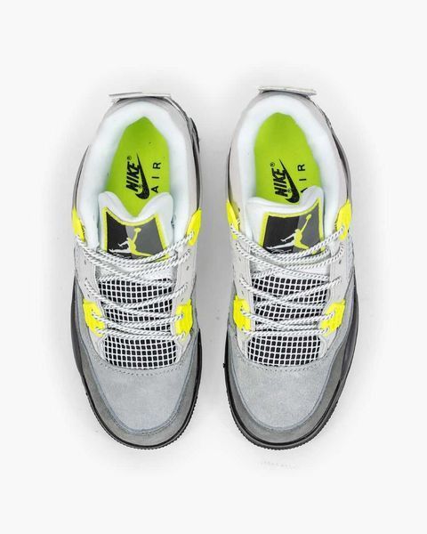 Кросівки Jordan 4 Retro SE "Neon" 04779-Сірий-36 фото
