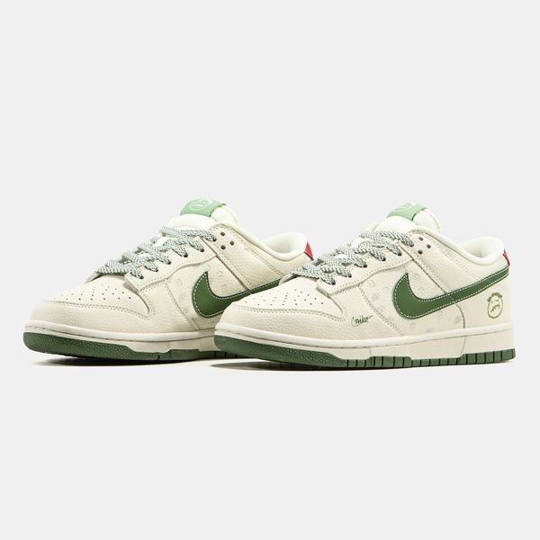 Кросівки Nike SB Dunk Low Beige Green 24169-Бежевий-36 фото