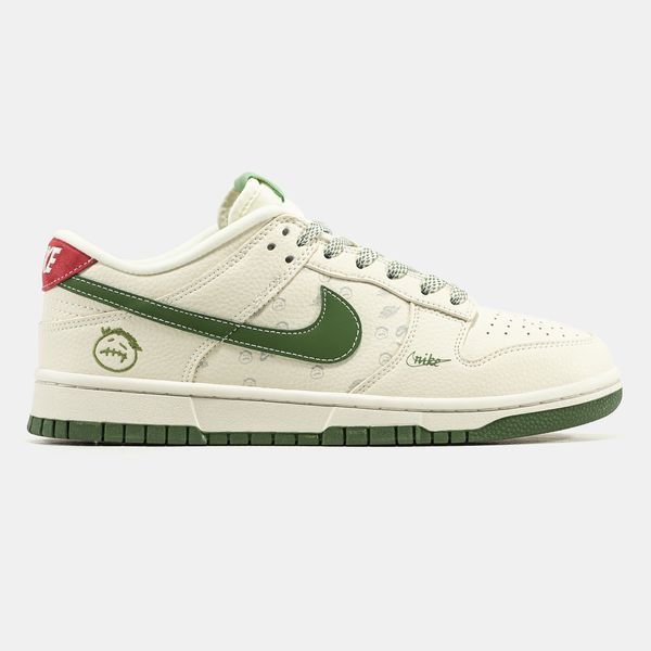 Кросівки Nike SB Dunk Low Beige Green 24169-Бежевий-36 фото
