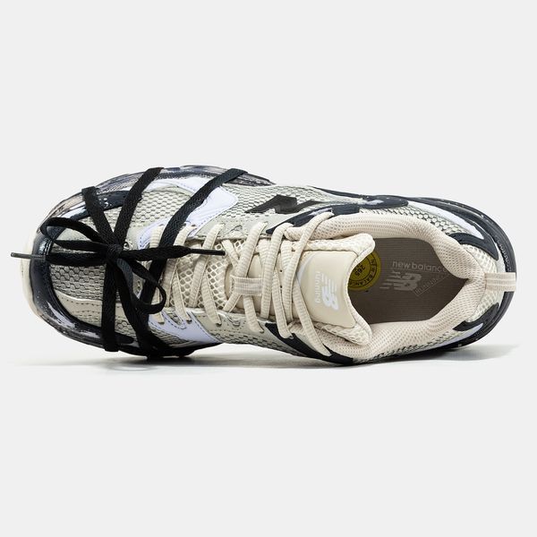 Кросівки New Balance 530 Custom Beige Black Silver Edition 22409-Мультиколір-36 фото