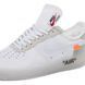 Кросівки Nike Air Force 1 Off-White White 00849-Білий-43 фото 2