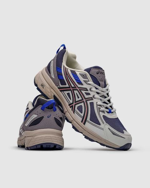 Кросівки Asics Gel-Venture 6 White Blue 17253-Бежевий-36 фото