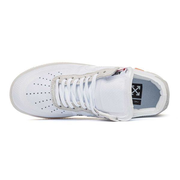 Кросівки Nike Air Force 1 Off-White White 00849-Білий-44 фото